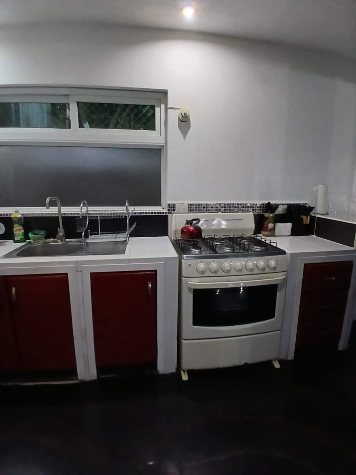 Cocina con ventana